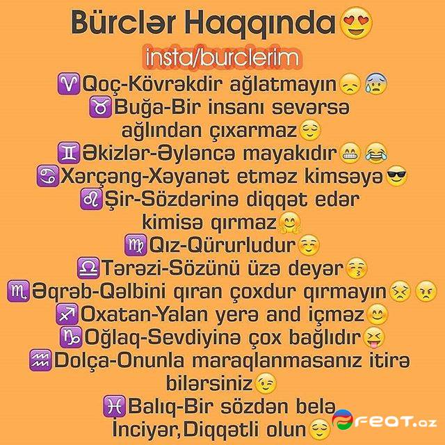 Bürclər Haqqında Bilmədiyiniz Maraqlı Məlumatlar Foto 23burcler Haqqindamaraqli Melumatlar 